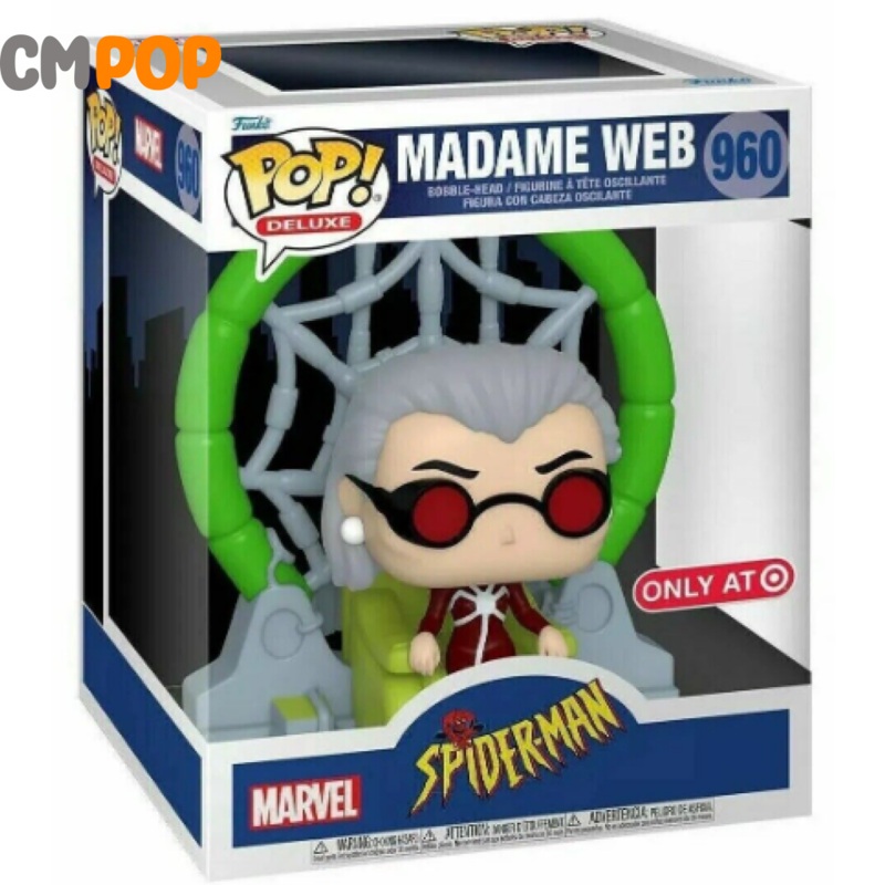 Madame Web - Spiderman - #960 - Funko POP Marvel - Marvel - Deluxe -  Exclsuive