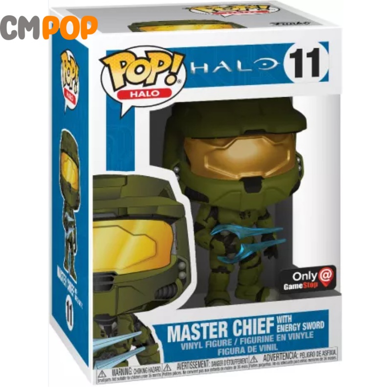 Master Chief with Energy Sword - #11  - Funko Pop! - Halo - GameStop Exclusive