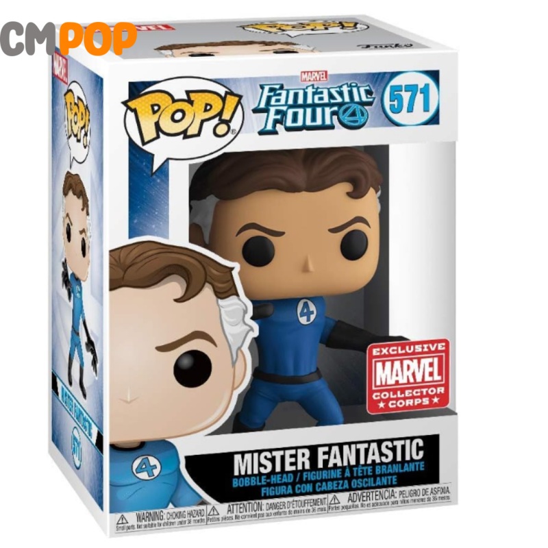 Mister Fantastic - #571 - Funko Pop! - Fantastic Four - Marvel - MCC Exclusive
