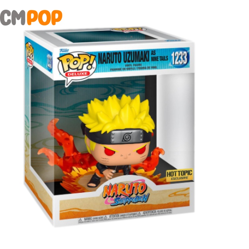 Naruto Uzumaki as Nine Tails - 1233 - Funko Pop! - Naruto Shippuden - Hot Topic Exclusive
