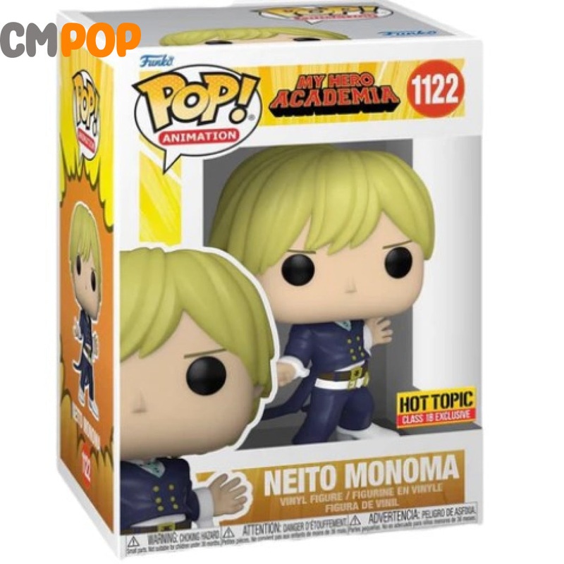 Neito Monoma - #1122 - Funko Pop! - My Hero Academia - Hot Topic Exclusive