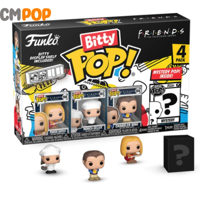 Phoebe  -Friends- Bitty Pop 4 Pack Bitty Pop! - Funko Bitty Pop! - Friends