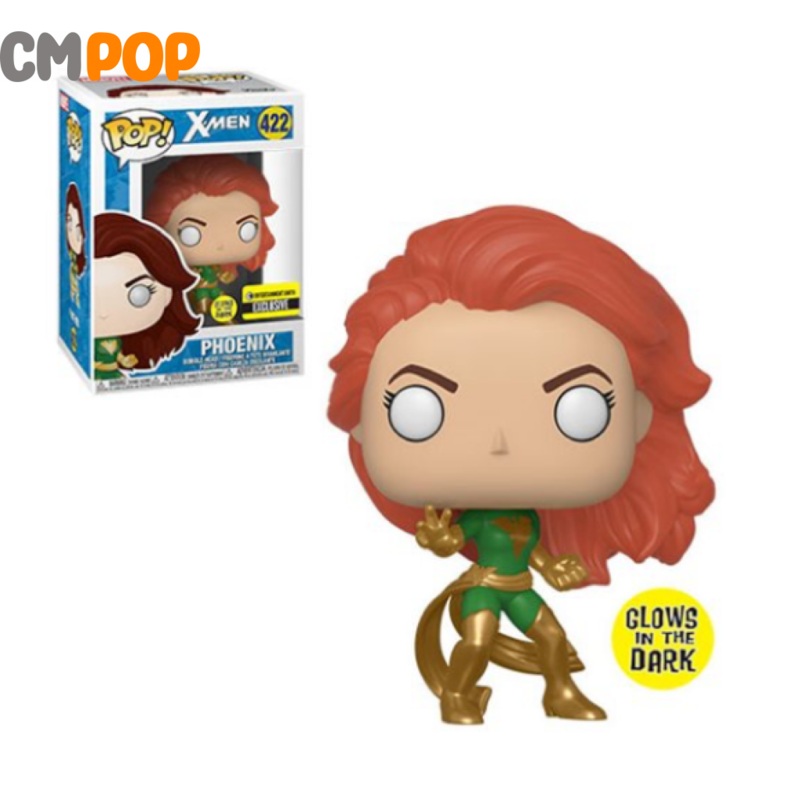 Phoenix - #422 - Funko Pop! -X-men - Glow in the Dark - Entertainment Earth Exclusive