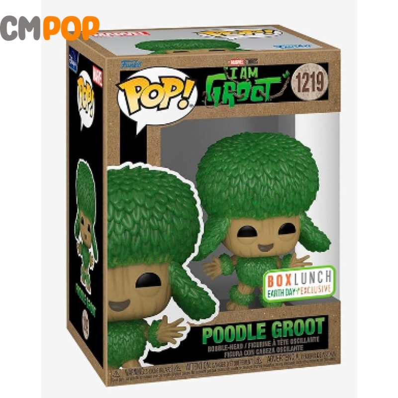 Poodle Groot - #1219 - Funko Pop! - I Am Groot - Marvel- Box Lunch - Earth Day Exclusive