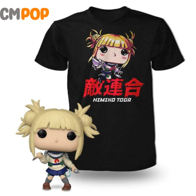 Pop! and Tees - Himiko Toga (Small) -  My Hero Academia - GameStop Exclusive