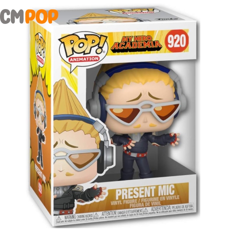 Present Mic - My Hero Academia - #920 - Funko Pop! -  My Hero Academia