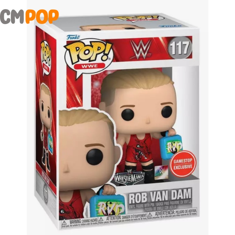 Rob Van Dam - #117 - Funko Pop! - WWE - GameStop Exclusive