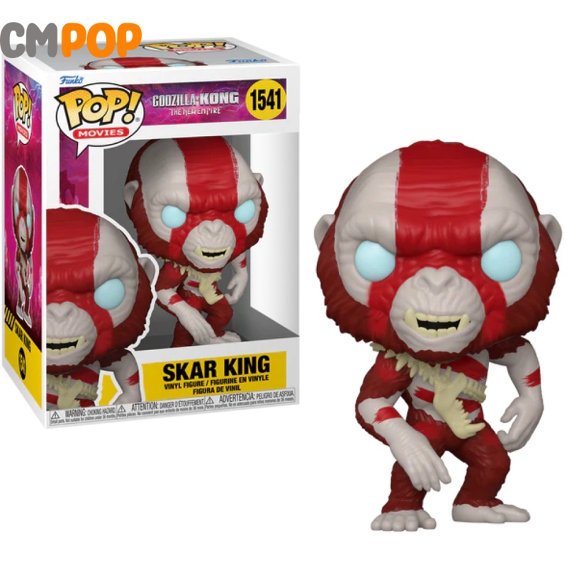 Skar King- #1541- Funko Pop! - Godzilla  X Kong -Movies