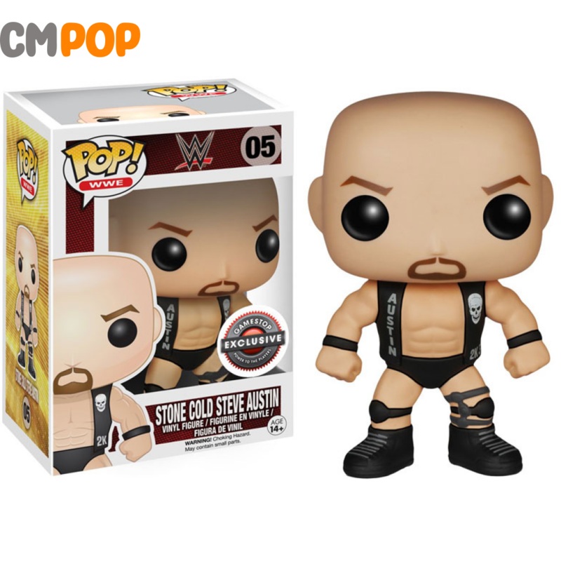 Stone Cold Steve Austin - #05 - Funko Pop! - WWE - Gamestop Exclusive