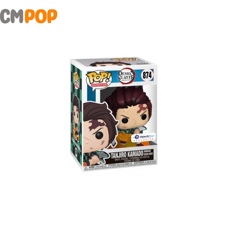 Tanjiro Kamado (Hinokami Kagura Dance) - #874 - Funko Pop! - Demon Slayer - Galactic Toys Exclusive