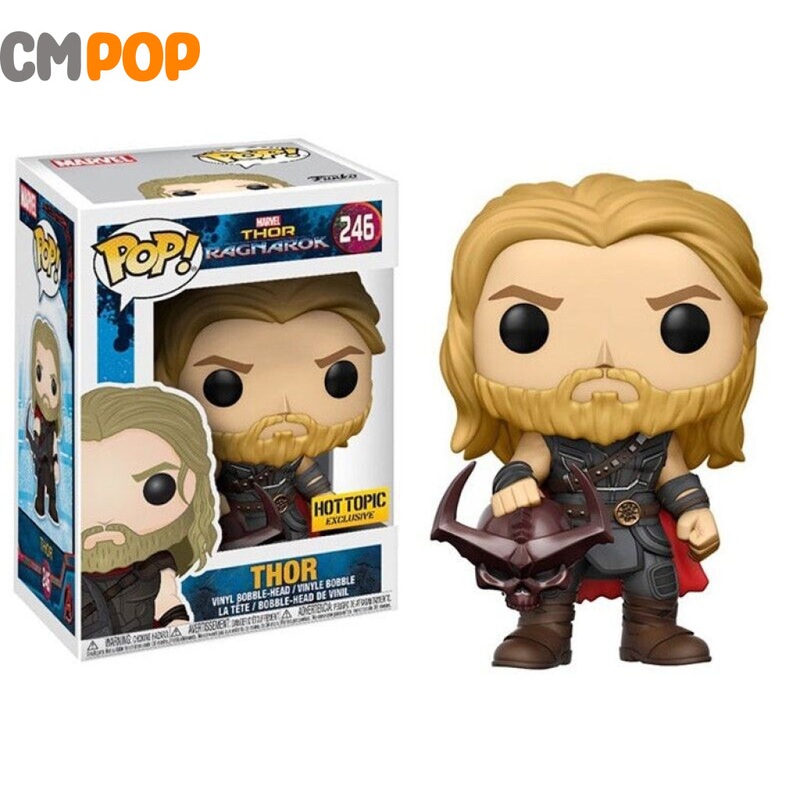 Thor - #246 - Funko Pop! - Thor Ragnarok - Hot Topic Exclusive