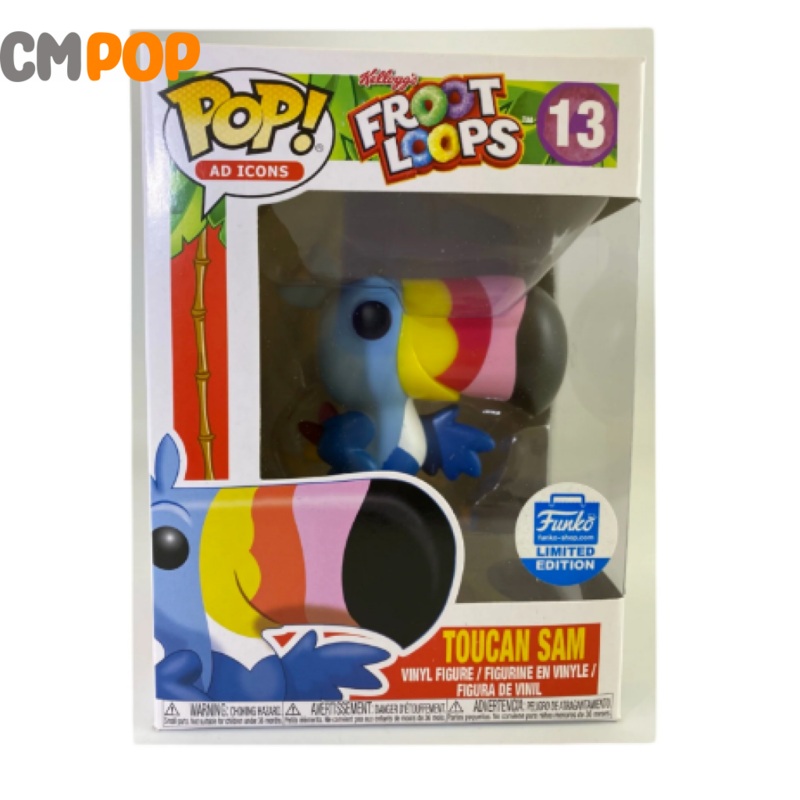 Toucan Sam - #13 - Funko Pop! - Fruit Loops - Ad Icons - Funko Limited Edition