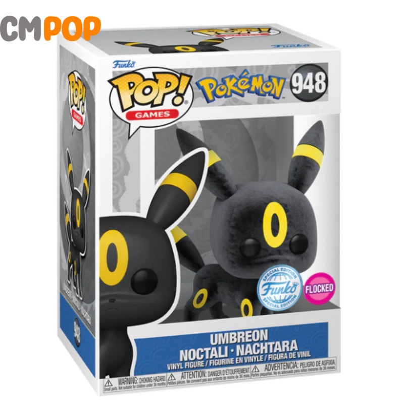 Umbreon Flocked - #948 - Funko Pop! - Pokemon - Flocked
