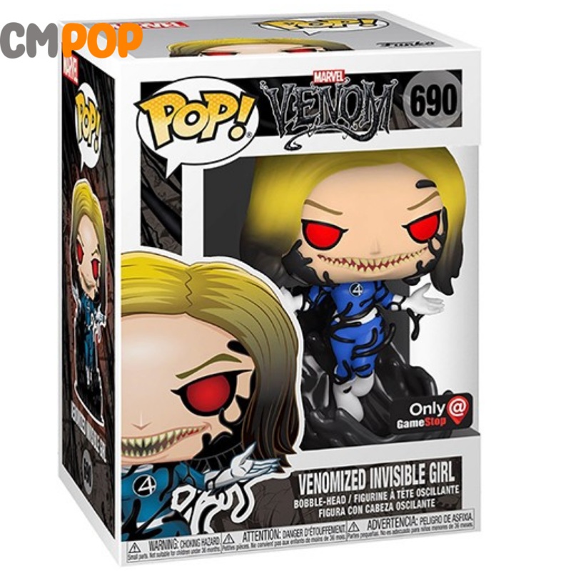 Venomized Invisible Girl- #690 - Funko Pop! - Marvel - Venom - GameStop Exclusive