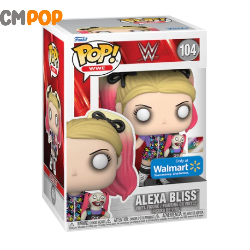 Alexa Bliss - #104 - Funko Pop! - WWE - Walmart Exclusive