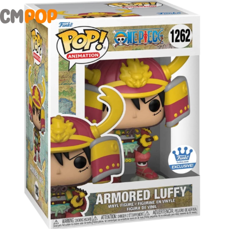 Armored Luffy - #1262 - Funko Pop! - One Piece - Funko Exclusive