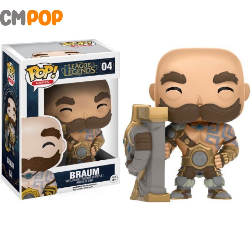 Braum - #04 - Funko Pop! - League Of Legends - Games