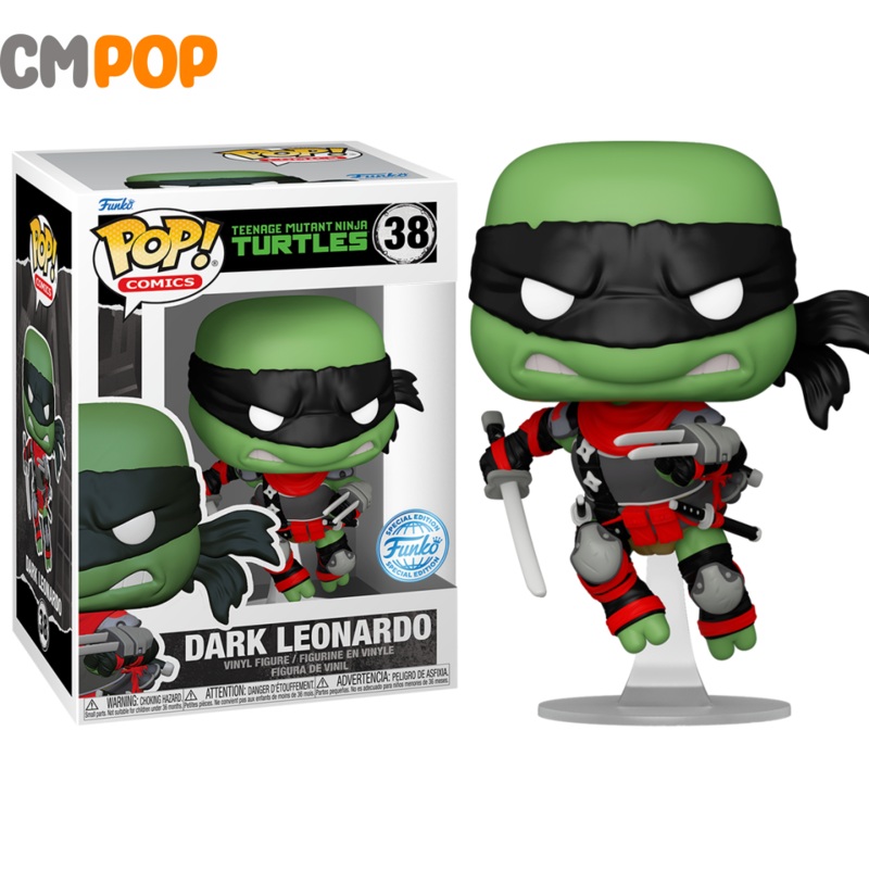 Dark Leonardo - #38 - Funko Pop! - Teenage Mutant Ninja Turtles (TMNT) - Funko Special Edition