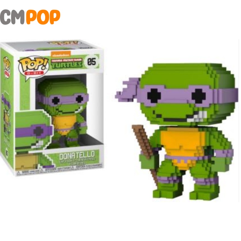 Donatello - 05 - Funko Pop 8-Bit  - Teenage Mutant Ninja Turtles