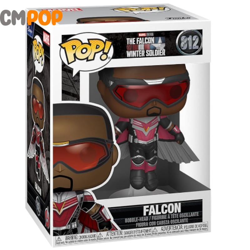 Falcon - #812 - Funko Pop! - The Falcon Winter Soldier - Marvel