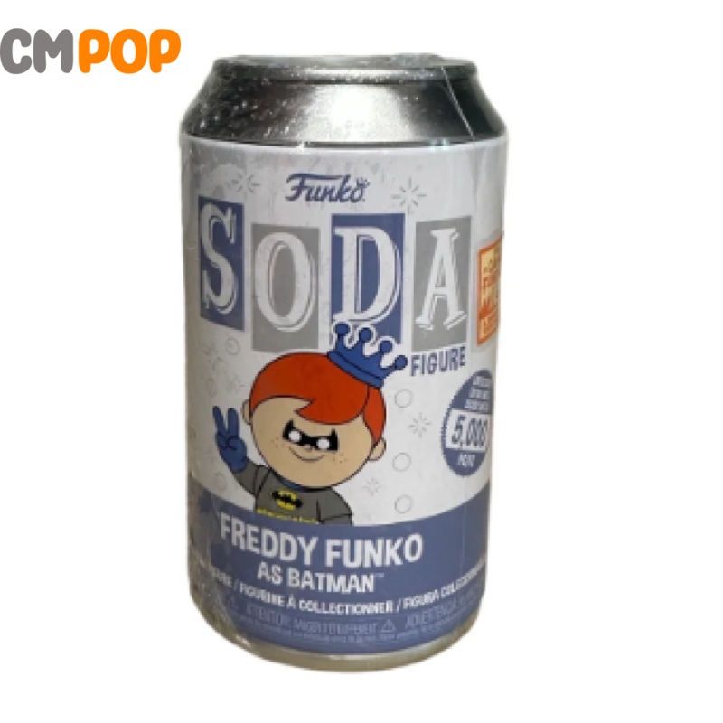 Freddy Funko As Batman - Funko Vinyl Soda - 5,000 Pieces - Chance Of Chase