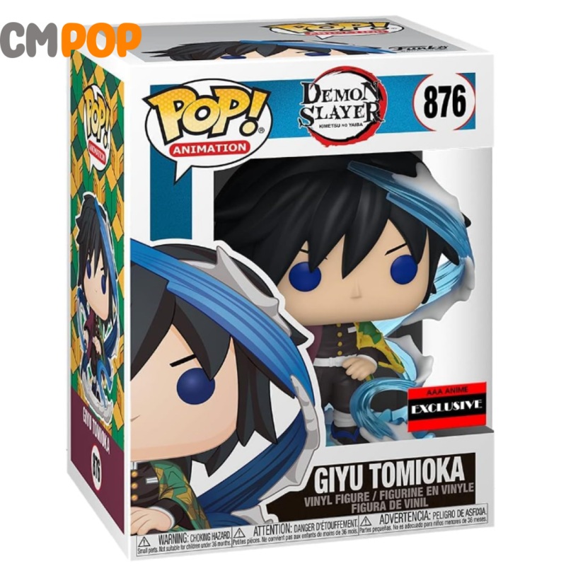 Giyu Tomioka - #876 - Funko Pop! - Demon Slayer - AAA Anime Exclusive