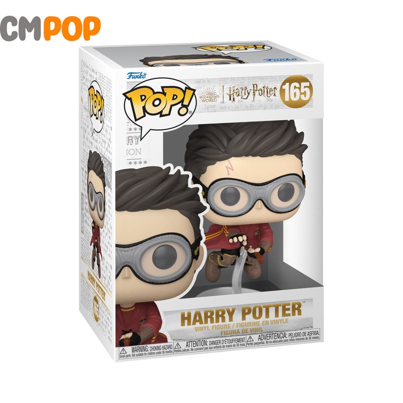 Harry Potter With Broom  - #165 - Funko Pop! - Harry Potter