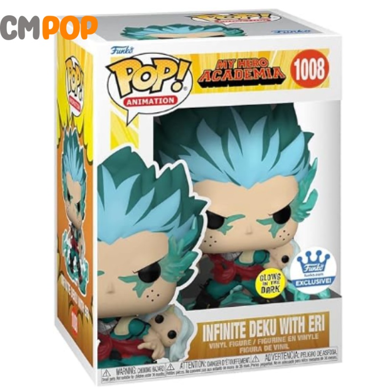 Infinite Deku With Eri - #1008 - Funko Pop! - My Hero Academia - GITD - Funko Exclusive