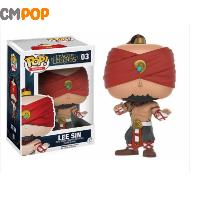 Lee Sin- #03 - Funko Pop! - League Of Legends - Games