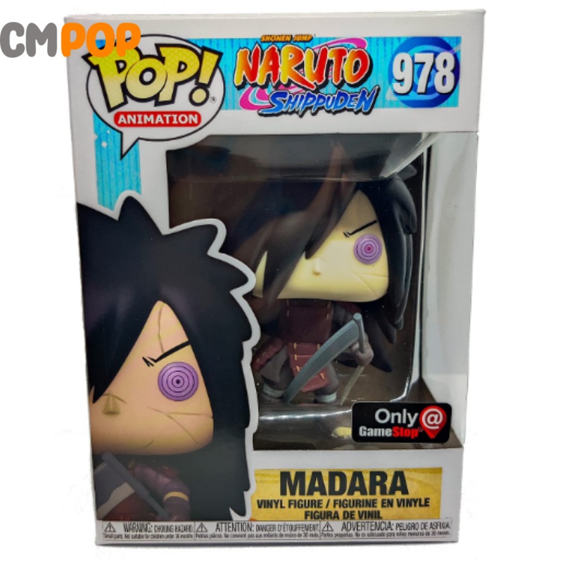 Madara - #978 - Funko Pop! - Naruto Shippuden - Gamestop Exclusive