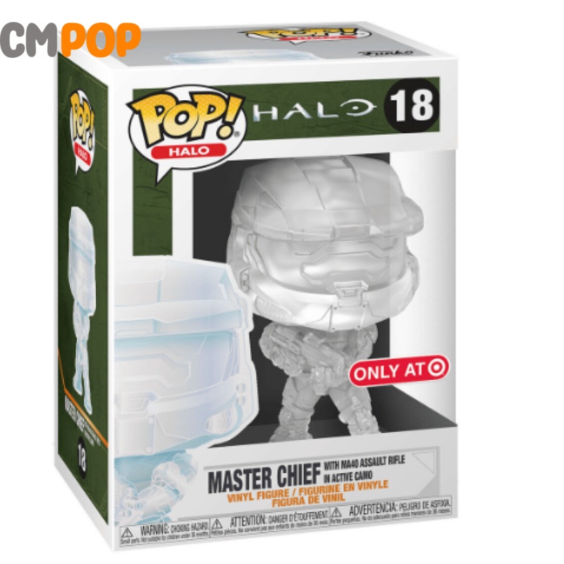 Master Chief with MA40 Assault Rifle  - #18  - Funko Pop! - Halo - Target  Exclusive