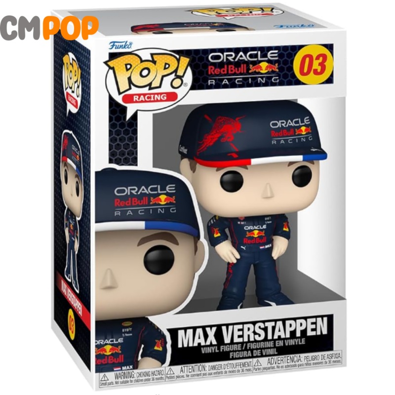 Max Verstappen - #03 - Funko Pop! - Oracle Red Bull Racing - Formula One