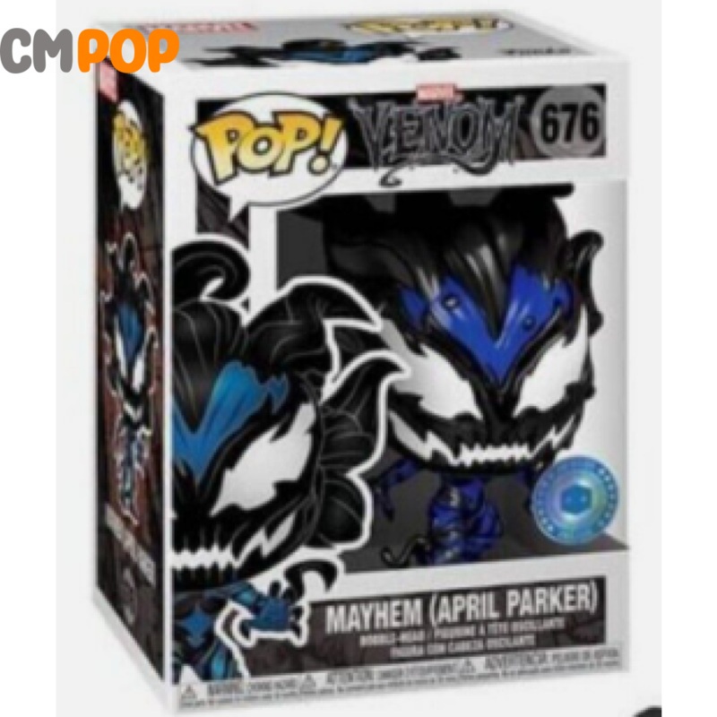 Mayhem April Parker Venom Glow - #676 - Funko Pop! - Marvel - PIAB Exclusive