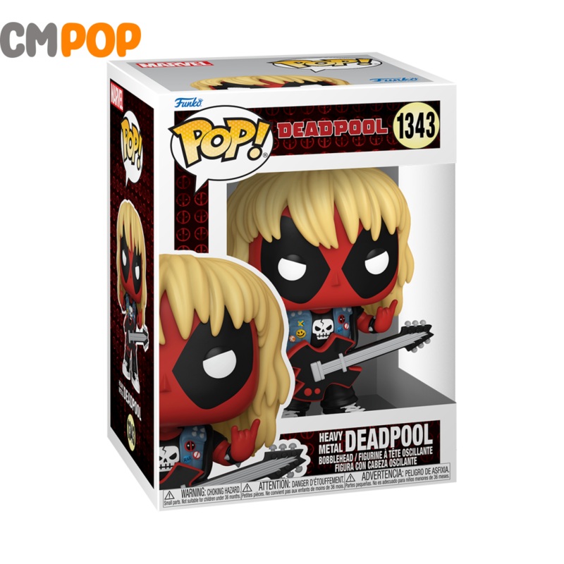 Metal Band  - #1343- Funko Pop! - Marvel - Deadpool