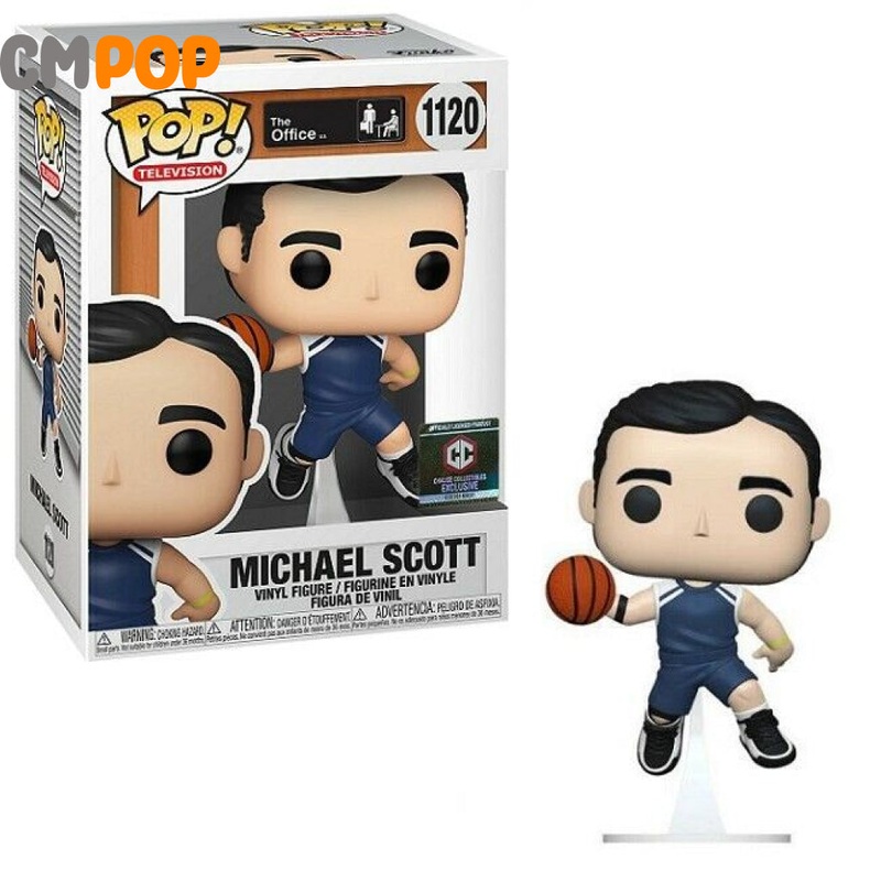 Michael Scott Basketball - #1120 - Funko Pop! - The Office - Chalice Collectibles Exclusive