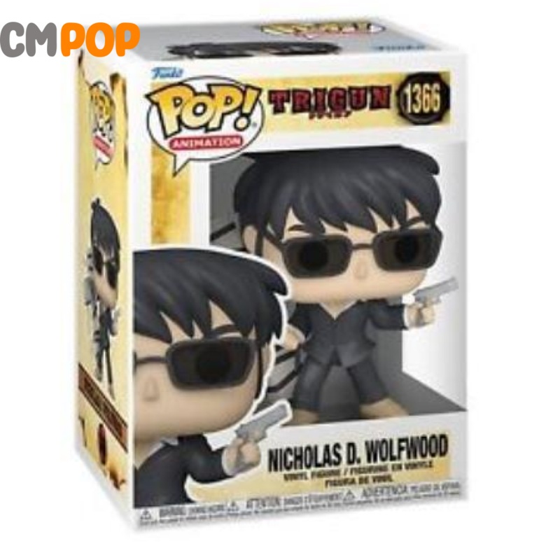 Nicolas D. Wolfwood - #1366- Funko Pop! - Anime - Trigun