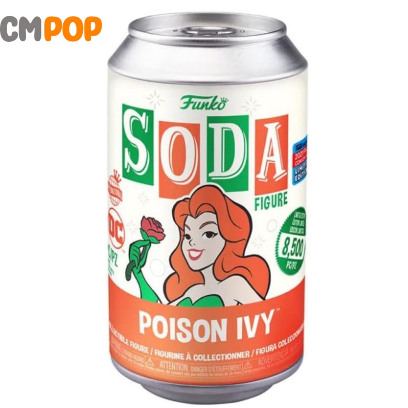 Poison Ivy - Funko Vinyl Soda - 8,500 Pieces - DC - Chance Of Chase