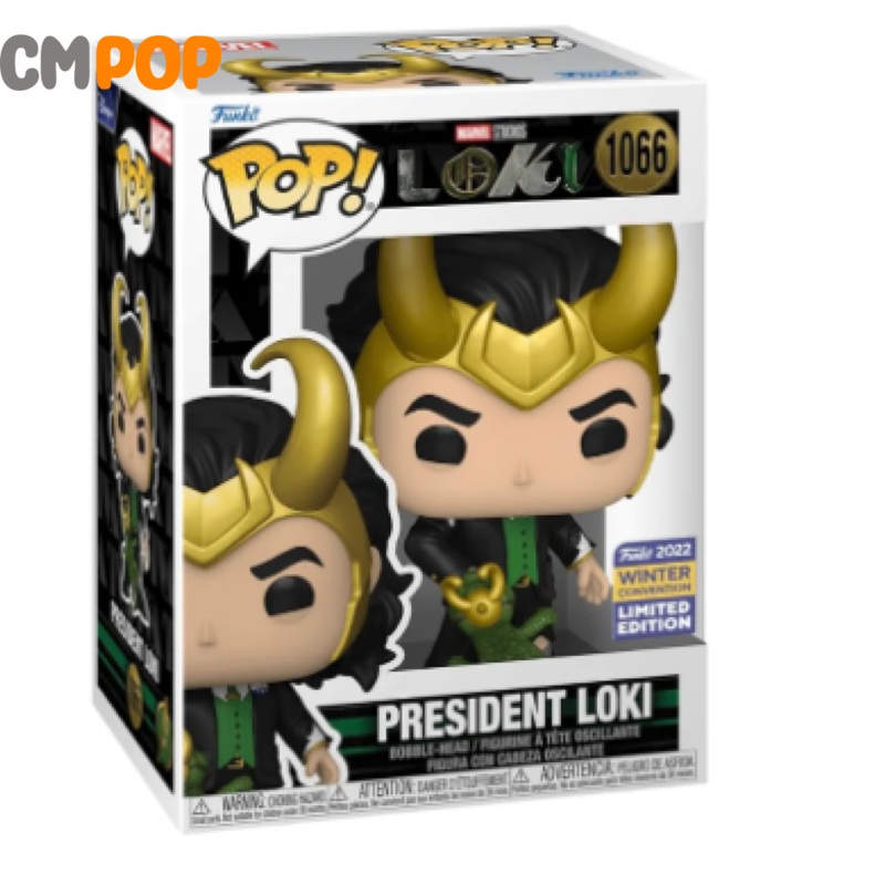 President Loki - #1066 - Funko Pop! - Marvel Loki - 2022 Winter Convention Limited Edition