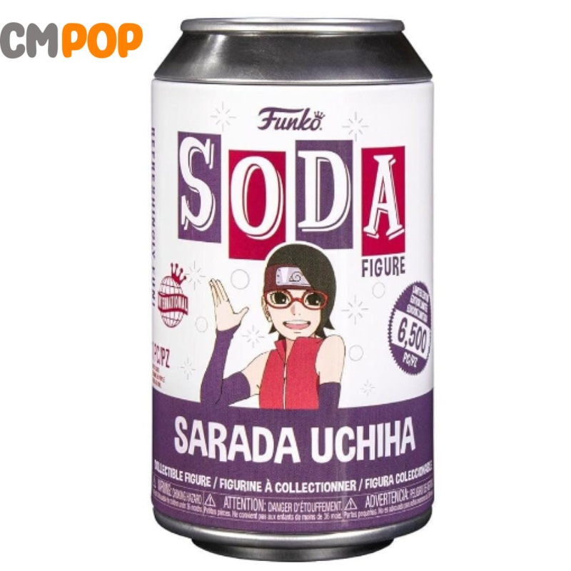 Sarada - Funko Vinyl Soda - 6,500 Pieces - Boruto - Anime - Chance Of Chase