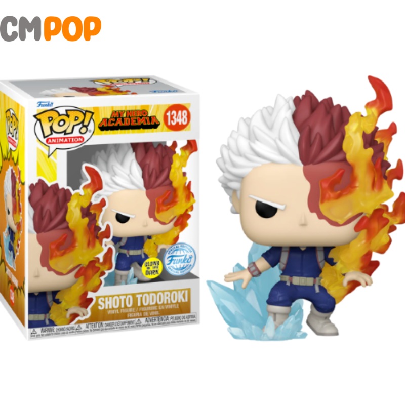 Shoto Todoroki My Hero Academia - #1348 - Funko Pop! -  My Hero Academia -GITD- Funko Special Edition