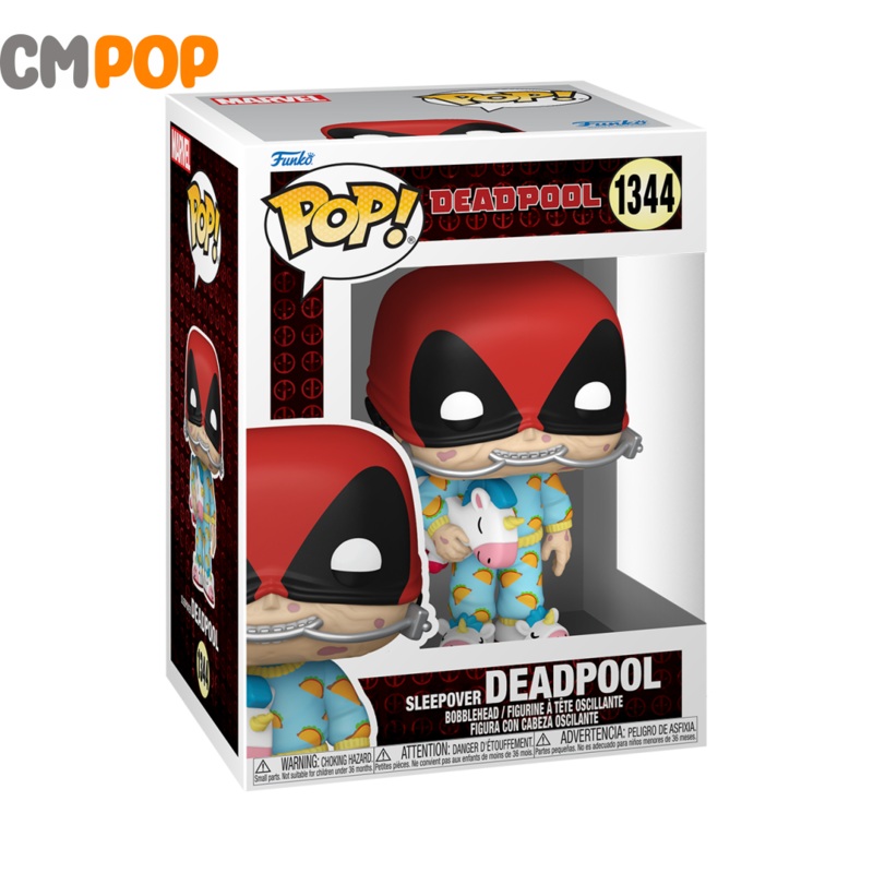 Sleepover  - #1344- Funko Pop! - Marvel - Deadpool