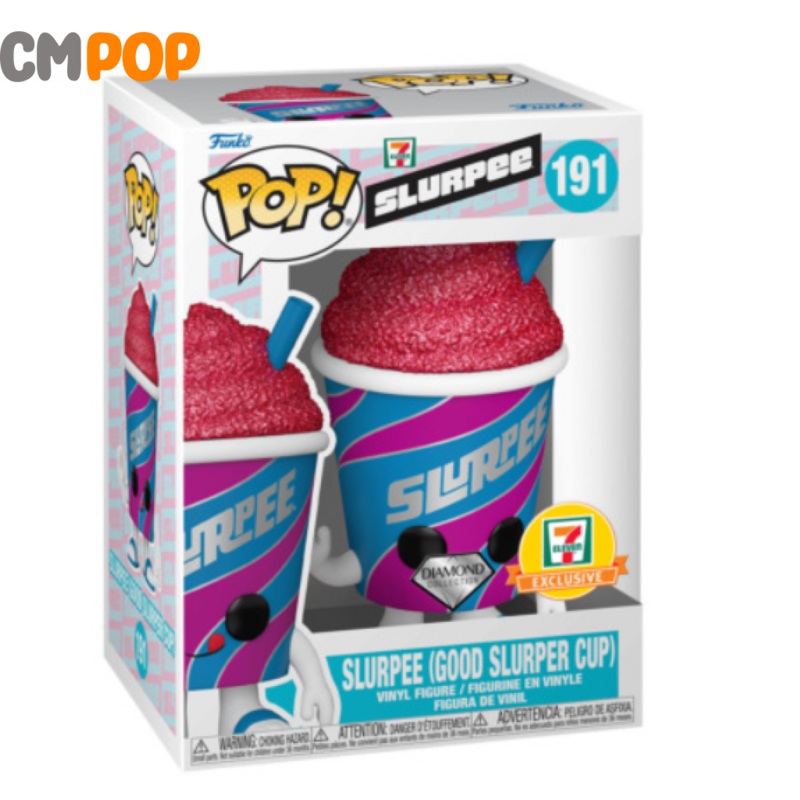 Slurpee (Good Slurper Cup) - #191 - Funko Pop! - Ad Icons - Diamond Collection - 7 Eleven Exclusive