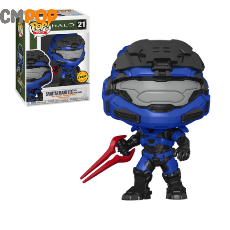Spartan Mark V With Energy Sword - Halo - #21 - Funko Pop!- Chase Exclusive