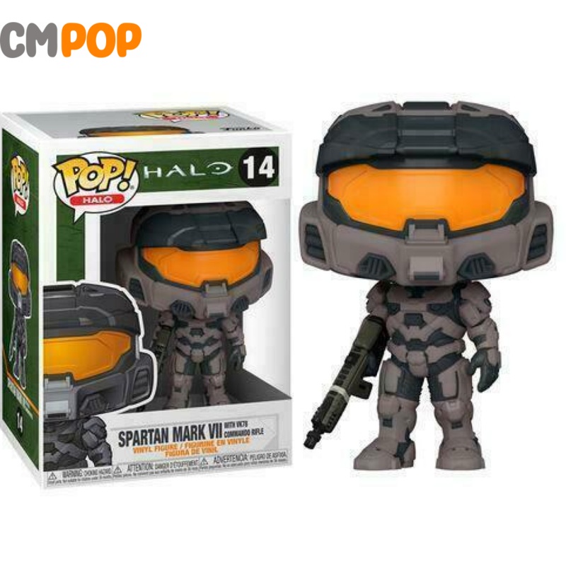 Spartan Mark V11 With VK78 Commando Rifle - Halo - #14 - Funko Pop!