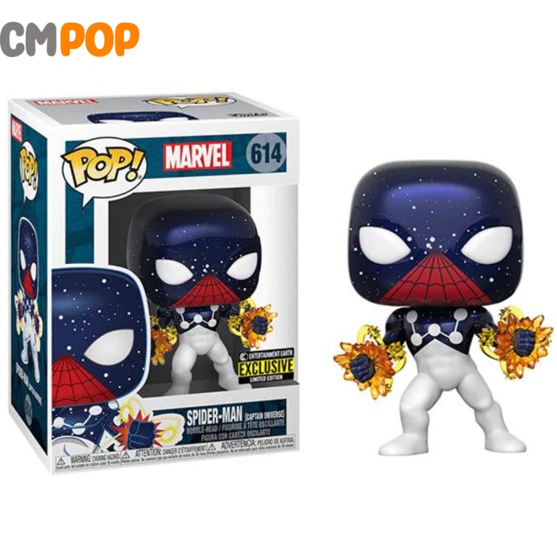 Spider-man Captain Universe - #614 - Funko Pop! - Entertainment Earth Exclusive