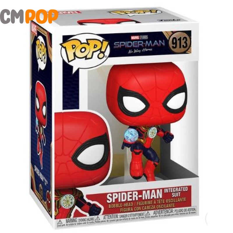 Spider-man Integrated Suit- #913 - Funko Pop! -  Marvel