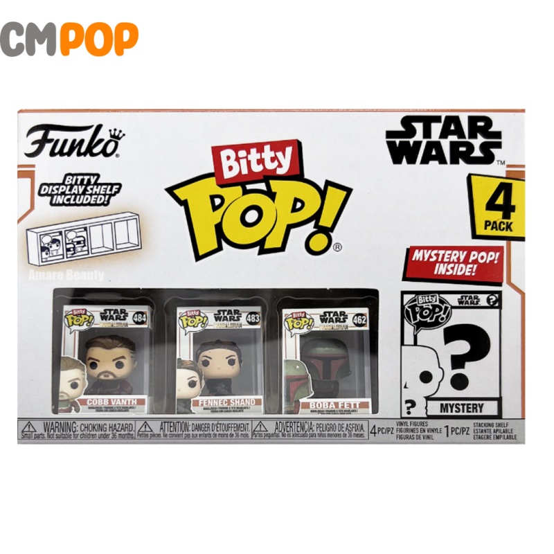 Star Wars Marshal - Mandalorian - Bitty Pop 4 Pack Bitty Pop! - Funko Bitty Pop! - Star Wars