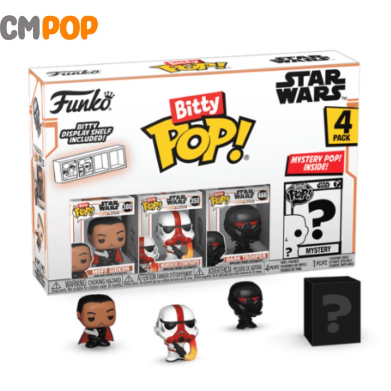 Star Wars Moff Gideon - Mandalorian - Bitty Pop 4 Pack Bitty Pop! - Funko Bitty Pop! - Star Wars