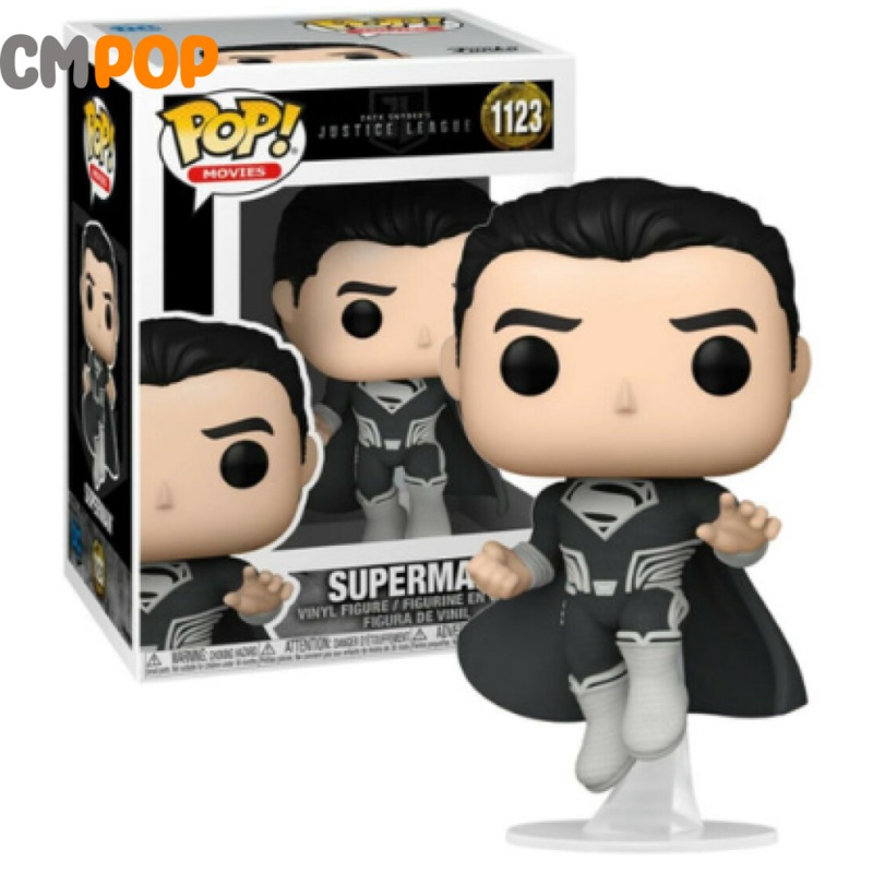 Superman (Black Cape) - #1123 - Funko Pop! - Justice League - DC