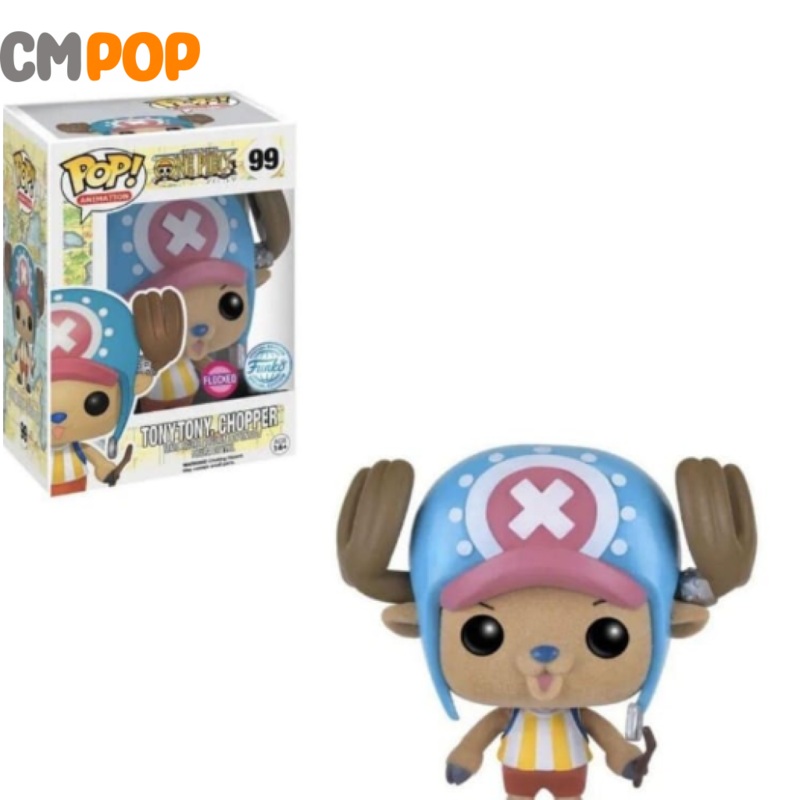Tony Tony. Chopper  - #99 - Funko Pop! - One Piece - Flocked - Special Edition